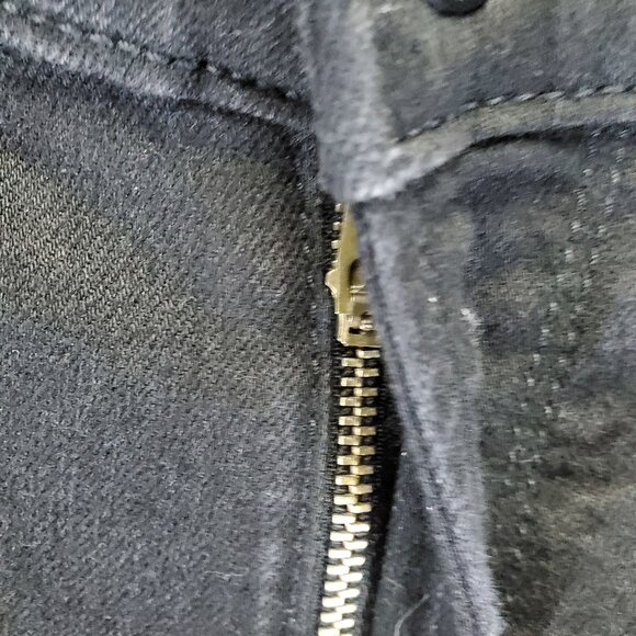 Old Navy Pants Womens Size 2 Black Flare Ankle Micro Flare Style Stretch Blend - Picture 10 of 12